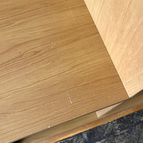 USED WOODEN STAIRS CARRY SHELF