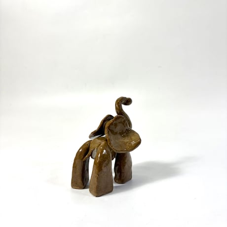 VINTAGE  CERAMIC ELEPHANT FIGURE