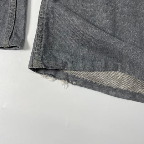 USED "RALPH LAUREN" WIDE FLARE DENIM PANTS