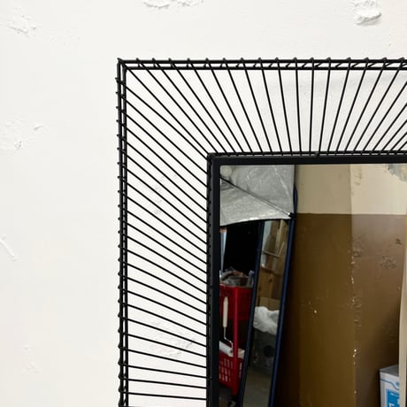 USED IRON FRAME WALL MIRROR