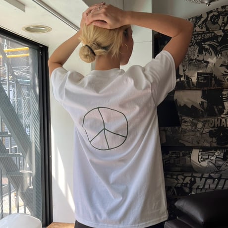 “PEACE” T-SHIRT by OGAWA YOHEI
