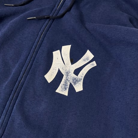 USED 70'S "NEW YORK YANKEES" ZIP HOODIE