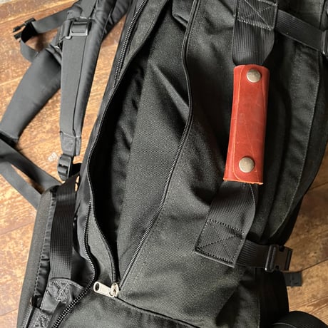 USED 90'S "MEI" 2WAY NYLON BIG BAGPACK