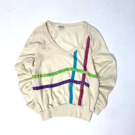 USED V-NECK CARDIGAN