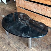 USED IRON FRAME LOW TABLE