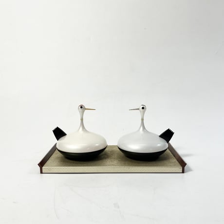 JAPAN VINTAGE 60’S “NATIONAL” CRANE ASHTRAY