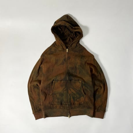 diidii "Reversible Double Raschel Hoodie"