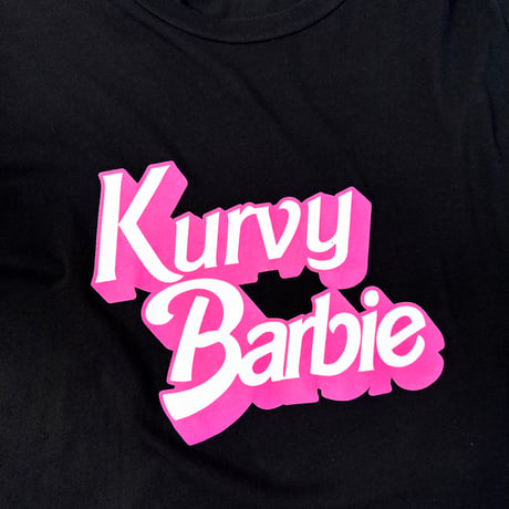 USED “KURVY BARBIE” T-SHIRT