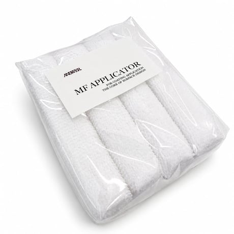ANSWER. 【 MF APPLICATOR 4PACK 】マイクロファイバーアプリケーター