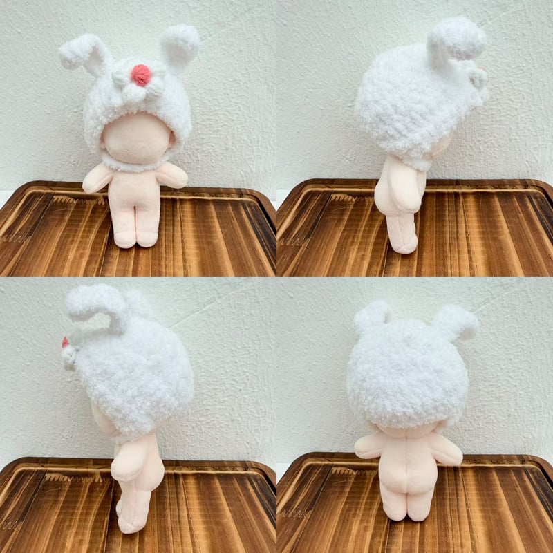 10cmぬい用 もこもこなりきり帽子 全5種｜ぬい服・ぬいぐるみ用ヘッド