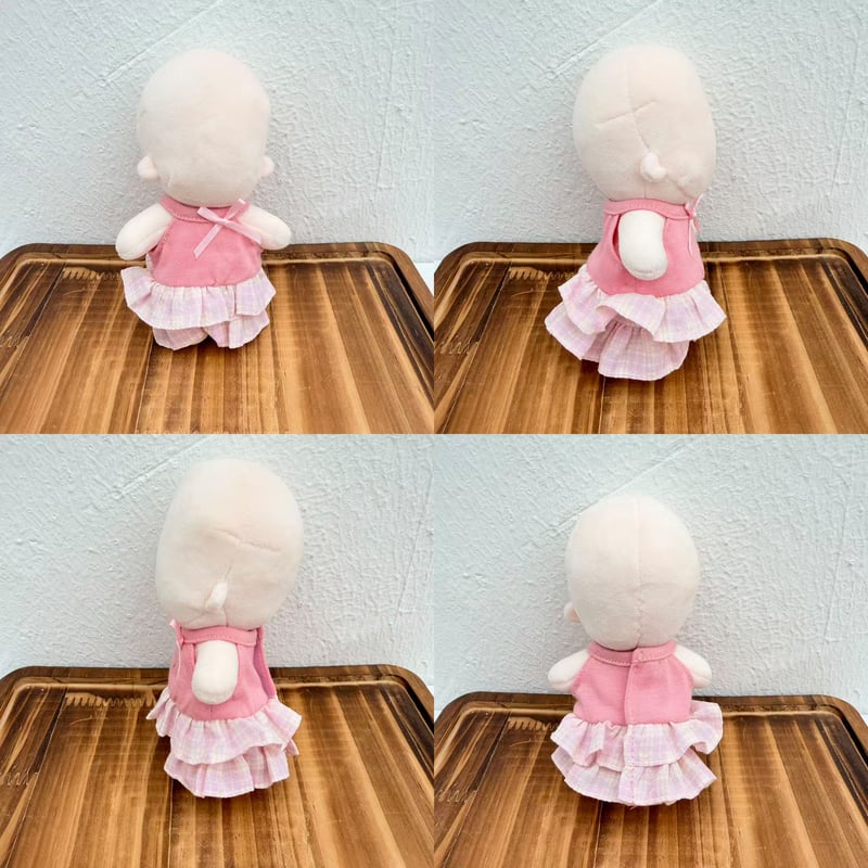 スウィートバブル】2段フリル キャミワンピース ｜10cm〜15cm ぬい服