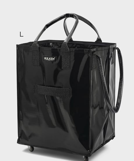 HULKEN BAG BLACK ハルケン ローリングトート バッグ