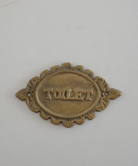 Toilet Plaque