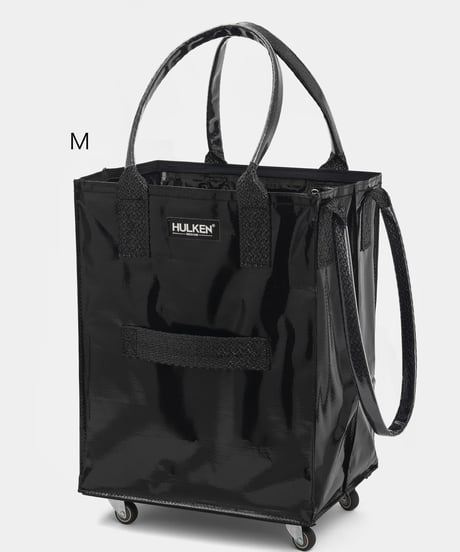 HULKEN BAG BLACK ハルケン ローリングトート バッグ
