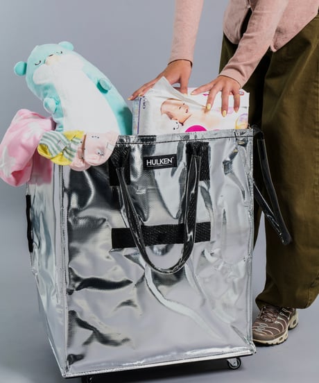 HULKEN BAG BLACK ハルケン ローリングトート バッグ
