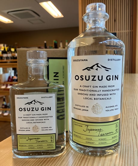 【スピリッツ】OSUZU GIN Japanese Tearoom 茶室　200ml