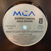 WARREN G / What's Love Got To Do With It (12inch)
