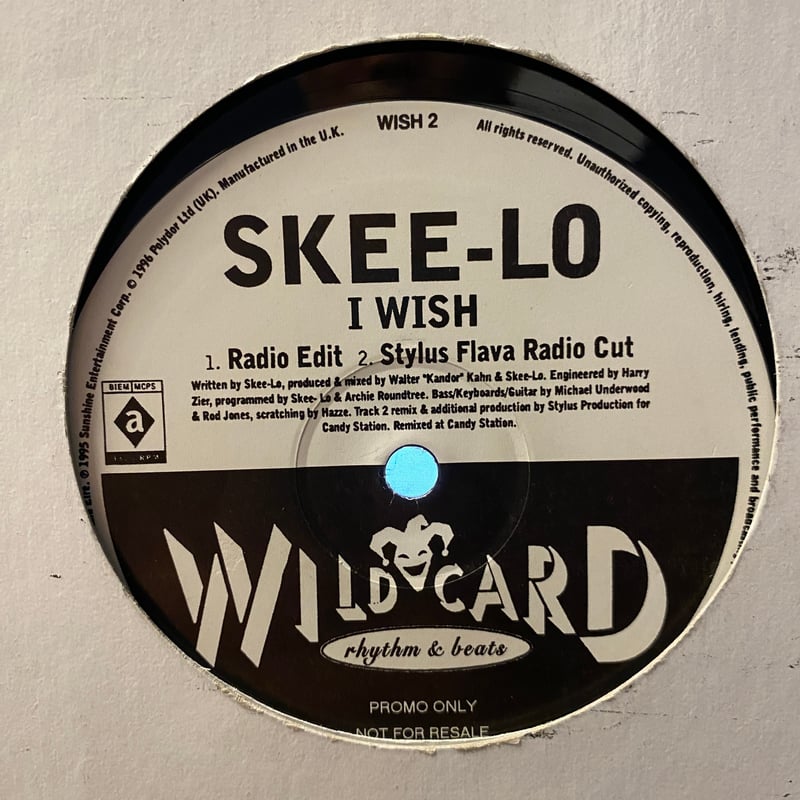 Skee-Lo I Wish レコード SKEE-LO / I Wish (12inch) | Gorilla Funk Records
