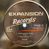 GLAZE / Love Hurts (12inch)
