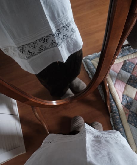 【26aw】ladies apron skirt