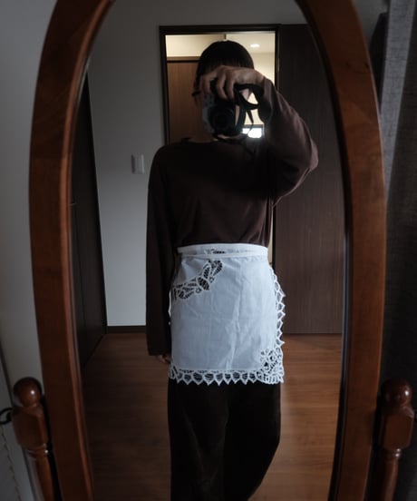 【26aw】ladies apron skirt