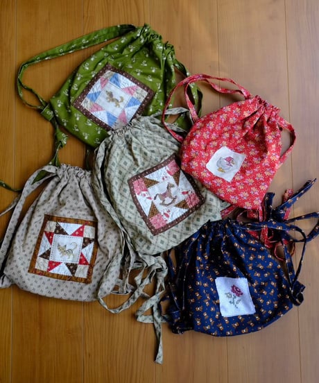 【26aw】patchwork knapsack ［即納］