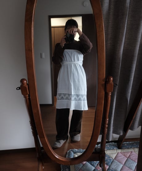 【26aw】ladies apron skirt