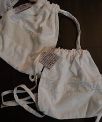 【26aw】antique  cross knapsack