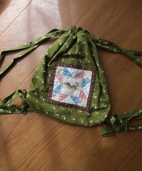 【26aw】patchwork knapsack ［即納］
