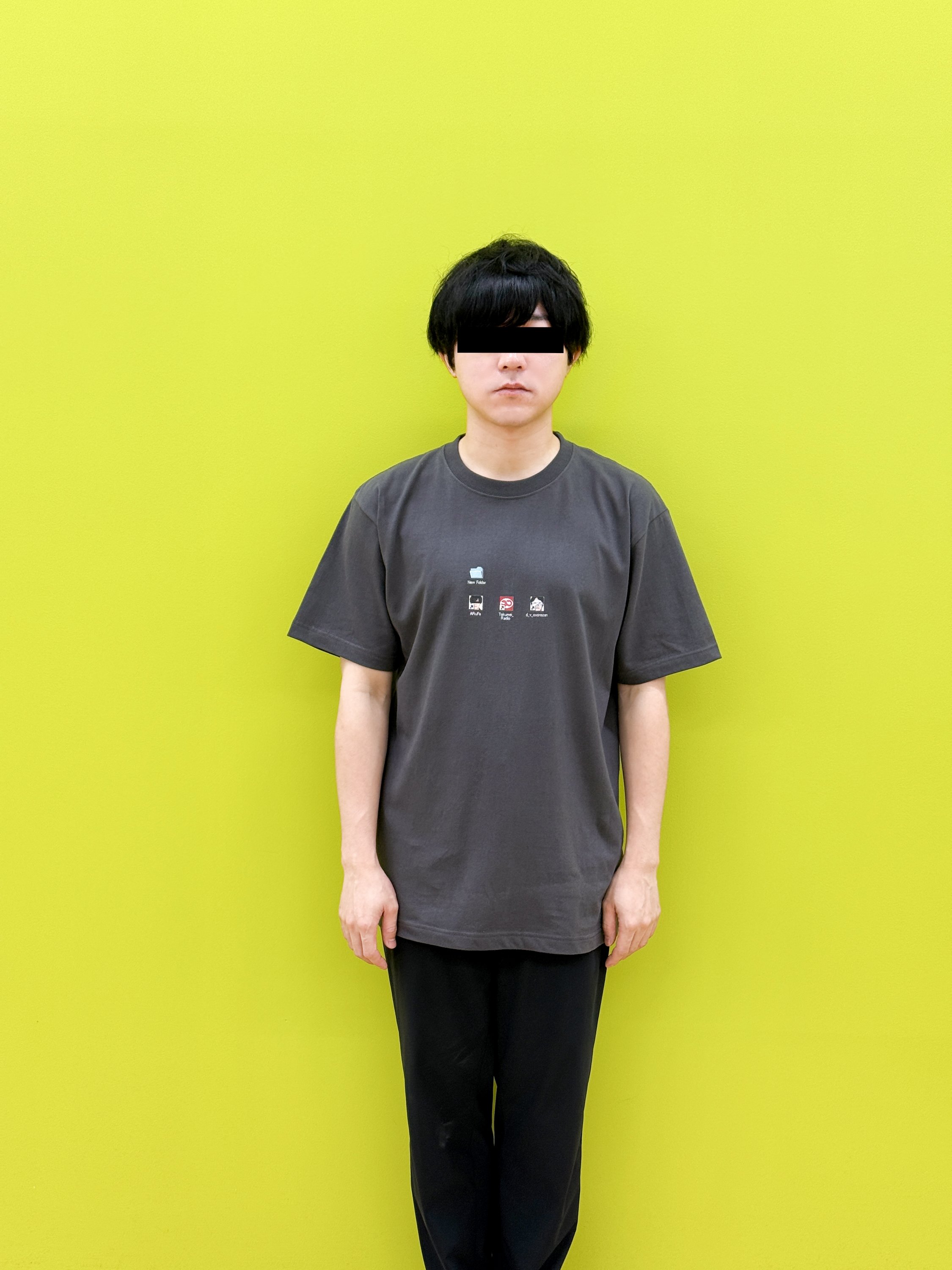 匿名ラジオTシャツ（デスクトップ） | オモコロストア