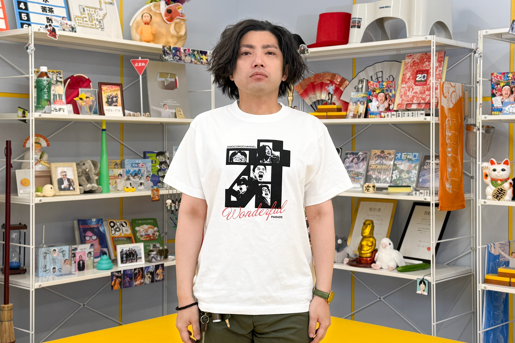 オモコロチャンネル Tシャツ（ワンダフルパレード） | オモコロストア