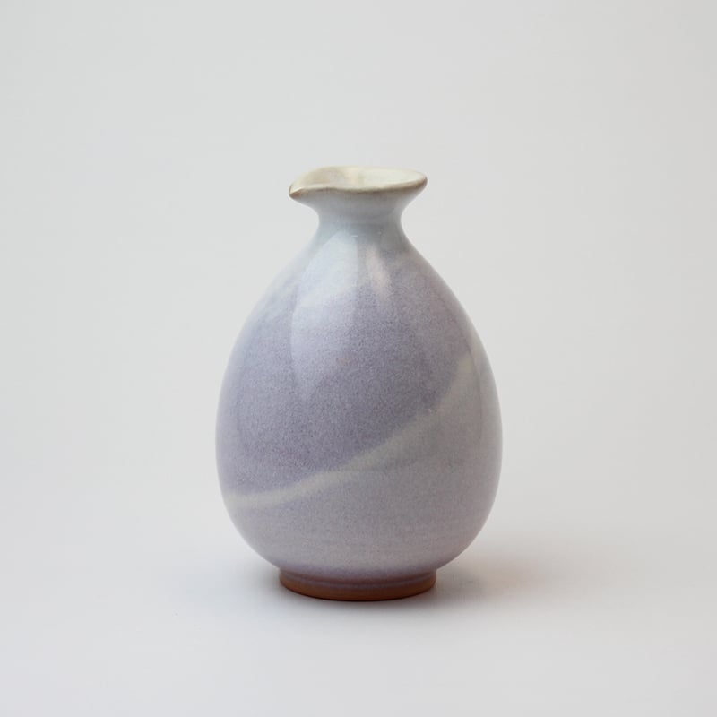萩むらさきお預け酒器（化粧箱）｜萩焼窯元 萩陶苑 椿秀窯 ギフト