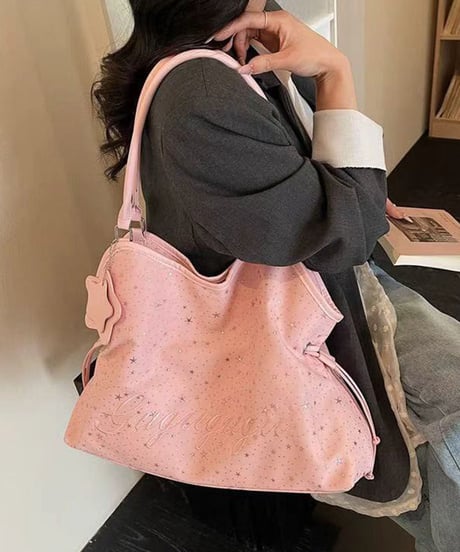 チャーム付き　スター　バッグ