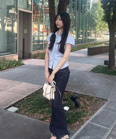ストライプ　シャツ