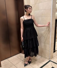 ティアードキャミワンピース