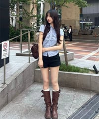 ストライプ　シャツ