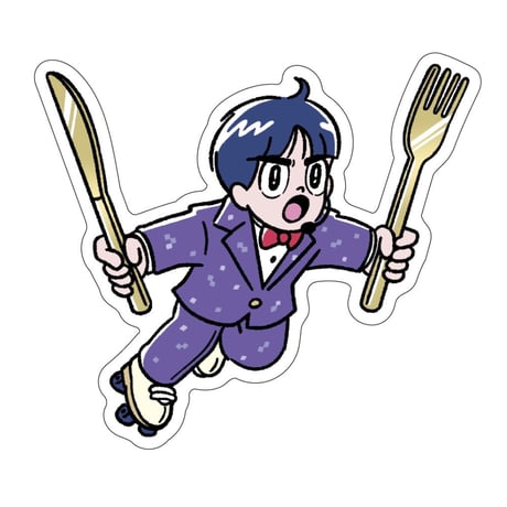 溜口スーパーステッカー