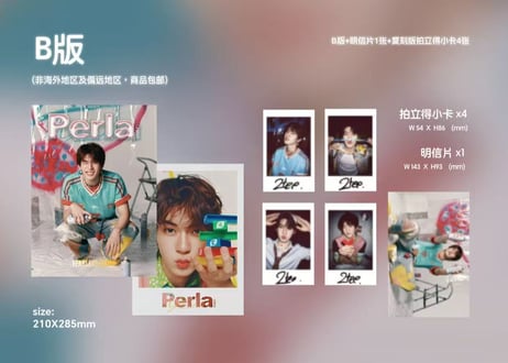 👆予約受付中👆【TeeTee】Perla 2026年　※入荷日は現時点では未定です。　※ご注文前に必ず説明欄の内容をご確認ください。