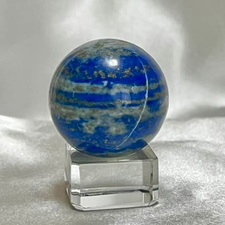 【乙女座のくすり箱2026】ラピスラズリ スフィア 丸玉　34mm