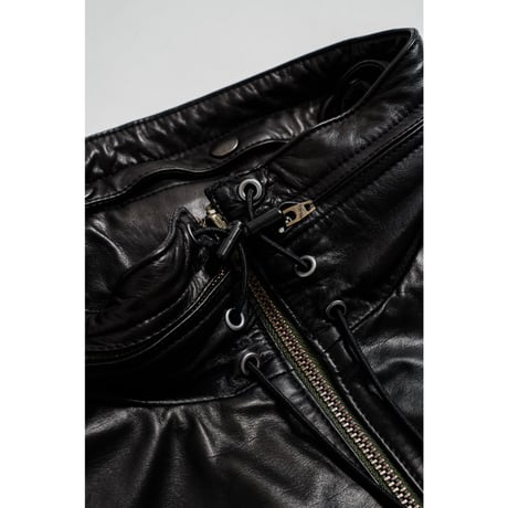 barbell object leather h/s coat