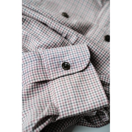 MAATEE&SONS OVER SHIRTS "SILK RAYON CHECK"