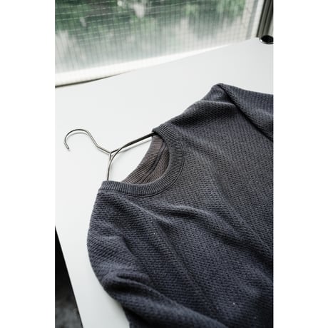 Olde H&Daughter SILK COTTON THERMAL KNIT P/O
