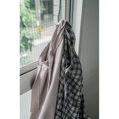 MAATEE&SONS 紐SHIRTS "SILK RAYON CHECK"