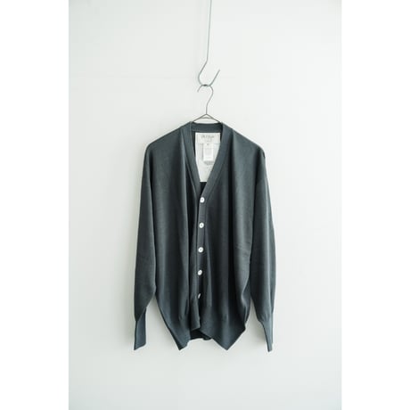 Olde H & Daughter SILK PLAIN STITCH CARDIGAN