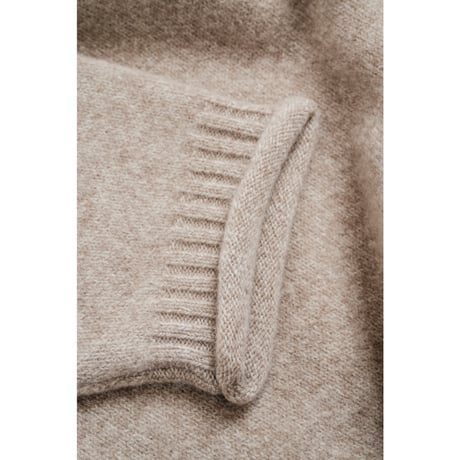 Olde H&Daughter WOOL/CASHMERE HALF ZIP P/O