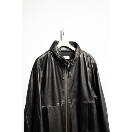 barbell object leather h/s coat