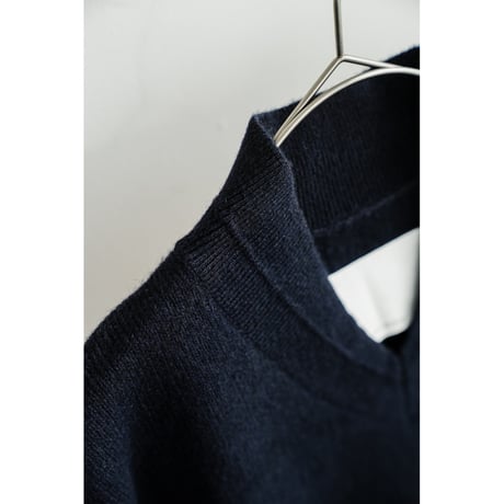 nonnotte Draping Shawl Collar V Oversized Pullover
