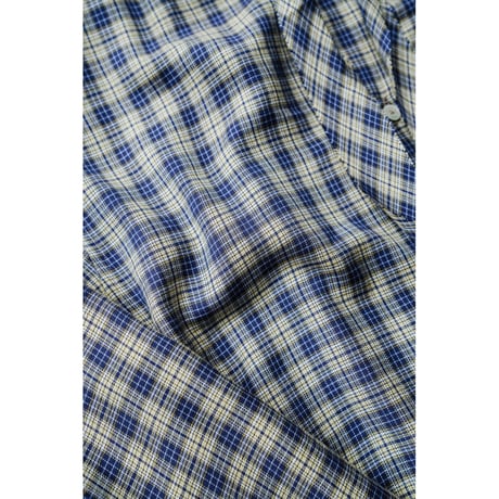 MAATEE&SONS 紐SHIRTS "SILK RAYON CHECK"