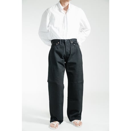 cantate Denim Straight Trousers (ONE WASH)