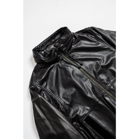 barbell object leather h/s coat